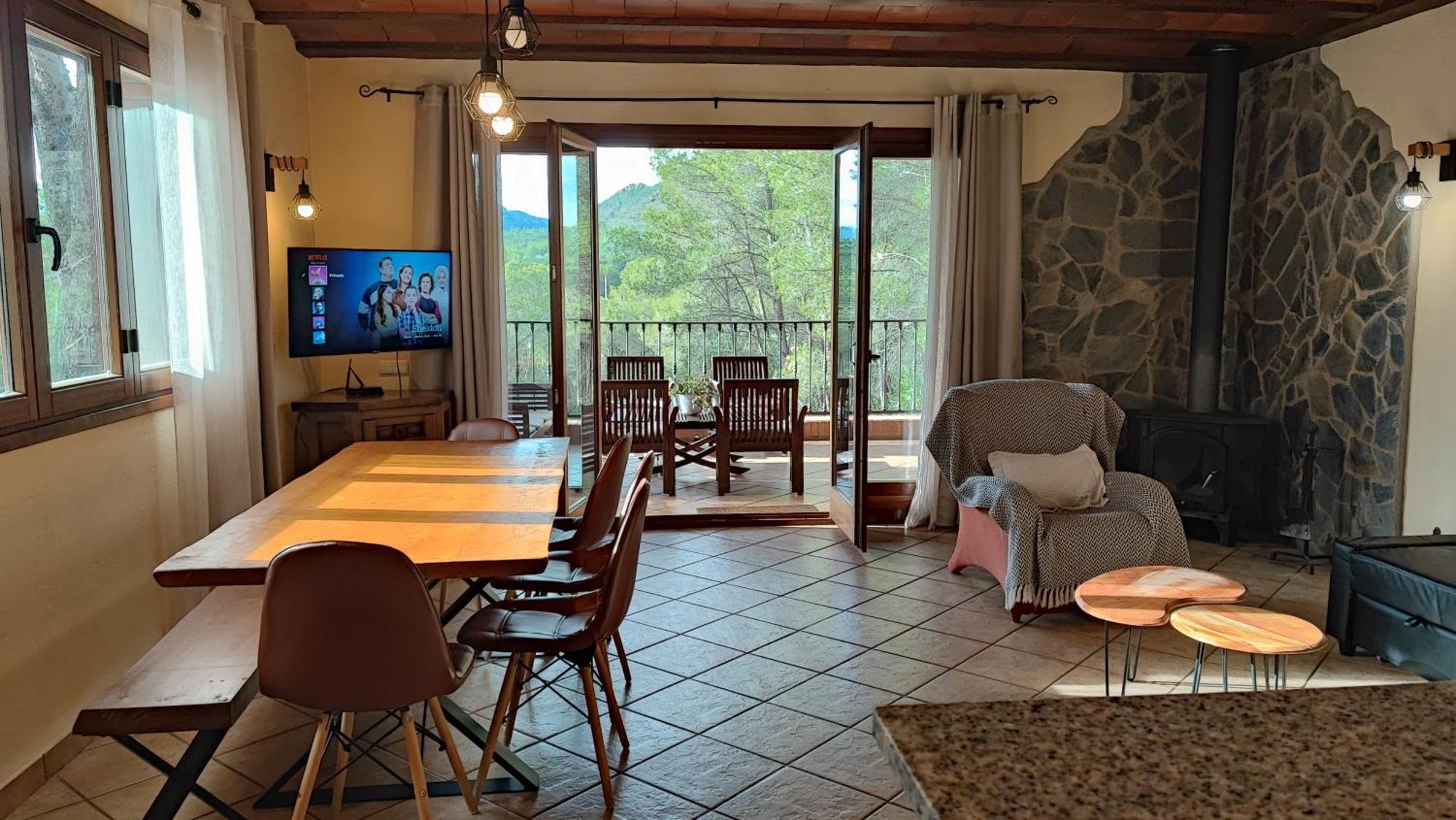 Aldeamia, Cozy Villa For 8 People, Pool, Mountain View, Beach At 8 Min Vilanova de Escornalbou Exterior foto